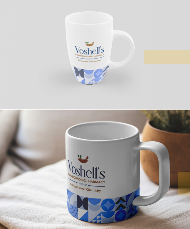 Voshell’s mug mockups