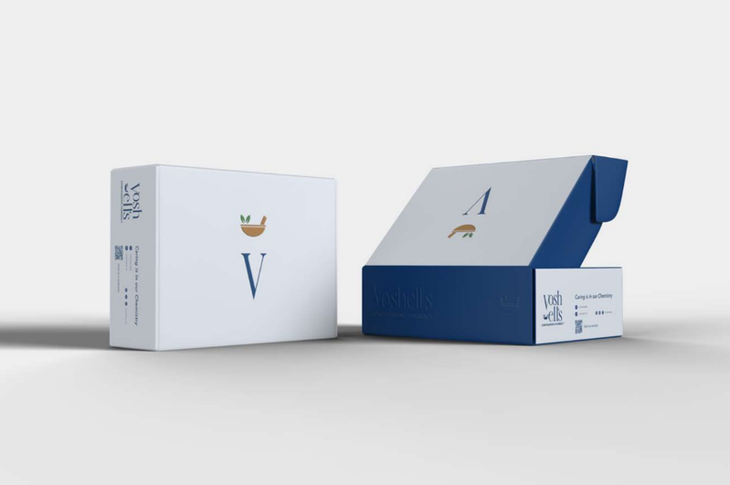Voshell’s packaging concept