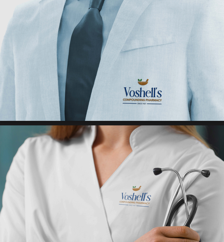 Voshell’s uniform mockups